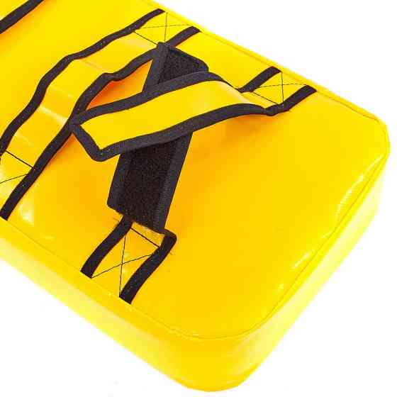 Макивара пряма SPORTKO M4 розмір 45x25x9 см жовтий Київ