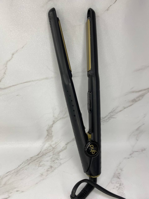 Б/в Професійний керамічний стайлер-випрямляч для волосся GHD Gold Mini Styler Black — Вузький утюжок для короткого волосся т Київ - фото 4
