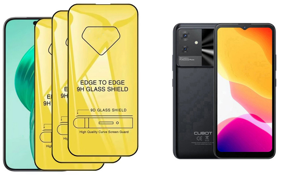 Захисне скло DefenzoGlass для Hotwav Note 21 – подвійна міцність Київ - фото 1