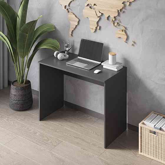 Стіл письмовий VAYS M-21 Антрацит, комп’ютерний стіл-парта для ноутбука, ЛДСП, 100×50×76 см - для дому, офісу, навчання Львів