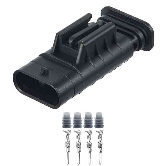 Разъем коннектор 4-кон., Парктроник, 872-617-541, A053 545 15 28, 053 545 15 28, 18 30 2 411 427, BMW, Mercedes-Benz 40688 Киев