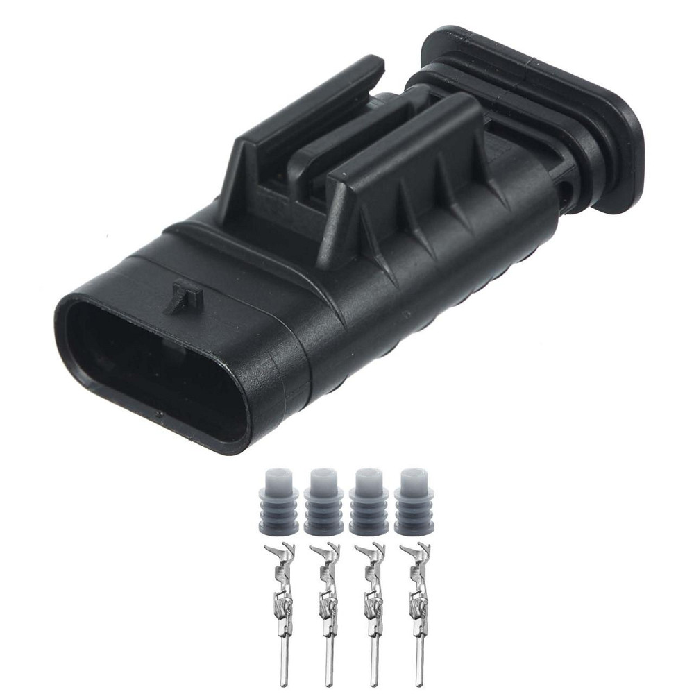 Роз'єм конектор 4-кон., Парктроник, 872-617-541, A053 545 15 28, 053 545 15 28, 18 30 2 411 427, BMW, Mercedes-Benz 40688 Київ - фото 1