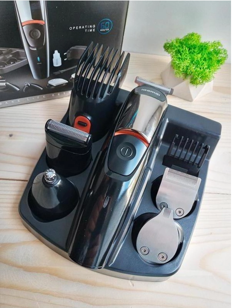 Машинка для стрижки акумуляторна GEEMY GM-853 5в1  7119 Одеса - фото 3