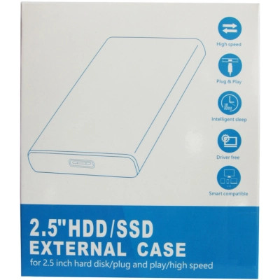 Кишеня зовнішня Dynamode 2.5&quot; SATA/SSD HDD - USB 3.1 Type-C (DM-CAD-25317C) Вінниця - фото 4
