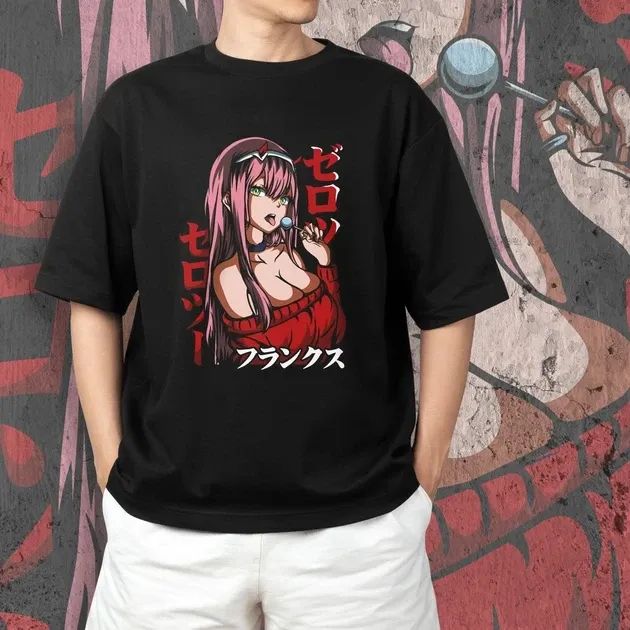 Футболка чоловіча з  принтом Zero Two Розмір 48 Дніпро - фото 3