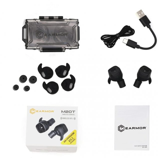 Тактические активные беруши Earmor M20T с Bluetooth Винница - изображение 8