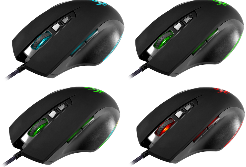 Миша Defender Wolverine GM-700L RGB, 7 кнопок, 12800 dpi (52700) (6823853) Київ - фото 4