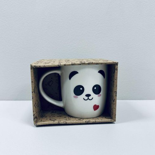 1854 Чашка 360 мл Панда морда бочка + подарункова коробка Kvarta (9 шт./пач. Житомир - фото 4