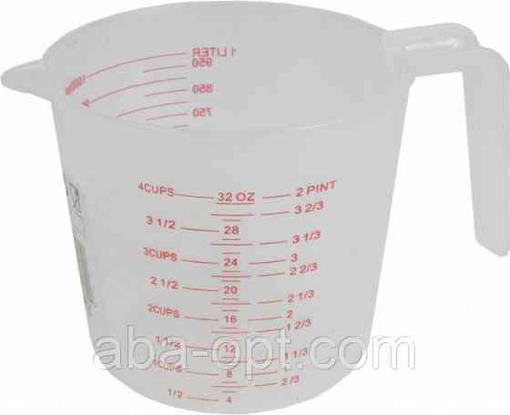 Кружка мірна з носиком Моно V 1 л (шт) Aba-Opt 4535 Одеса