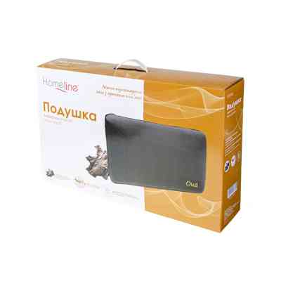 Подушка Home Line ортопедическая с ароматом черного дерева 60 х 40 х 13 см (180662) Винница