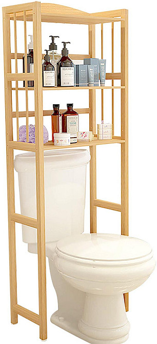 Стелаж над унітазом "Акаба" ваніль Миколаїв - фото 3