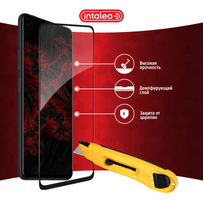 Стекло защитное Intaleo Full Glue Xiaomi Redmi Note 11 5G Black (1283126522802) Винница - изображение 5