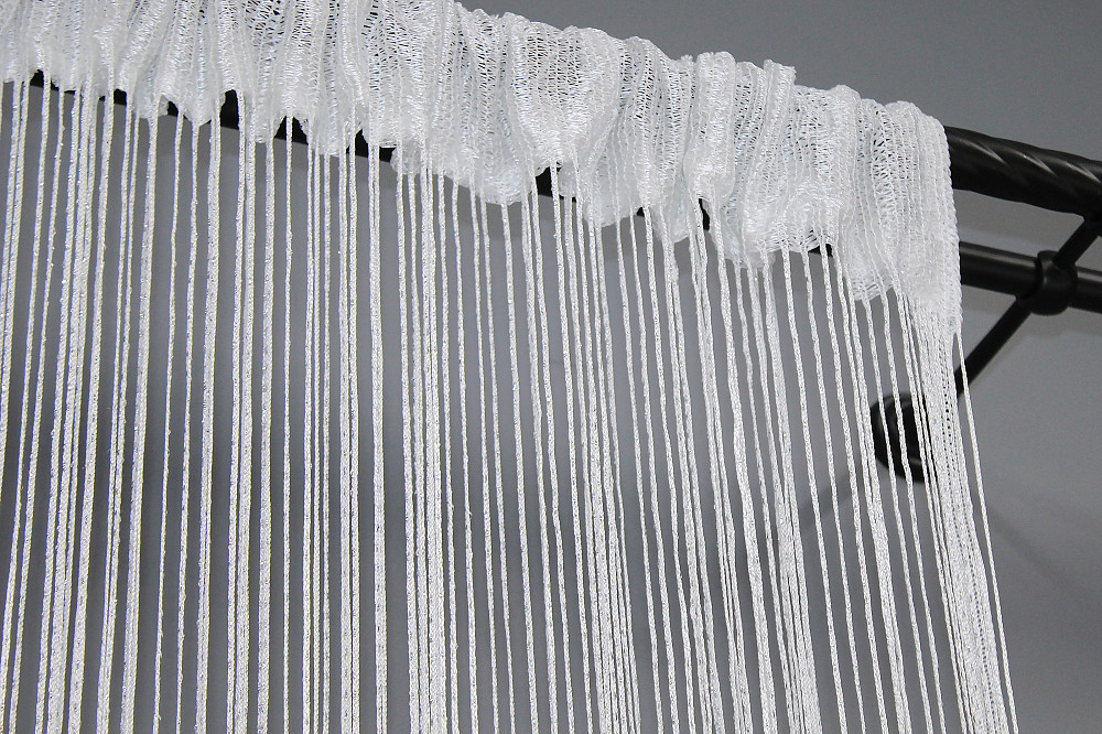 Штори-нитки "Кісея" з люрексом Білий 300х300см 1 шт (61-033) Київ - фото 8