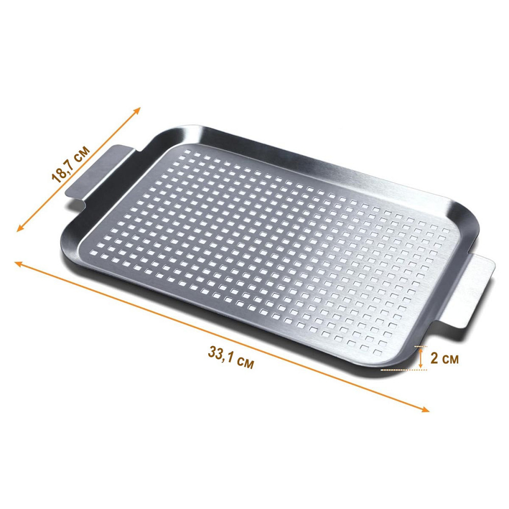 Перфорований вок-деко 33,1 x 2 x 18,7 см GRILLI 777637 Код: 013400 Рівне - фото 2