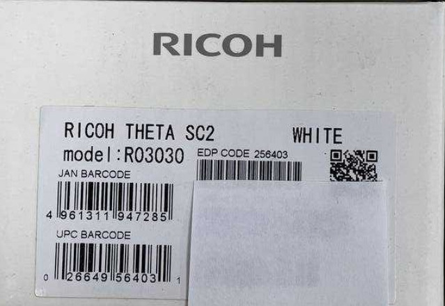 Нова Екшн-камера Ricoh Theta SC2 White (S0910800) Киев - изображение 3