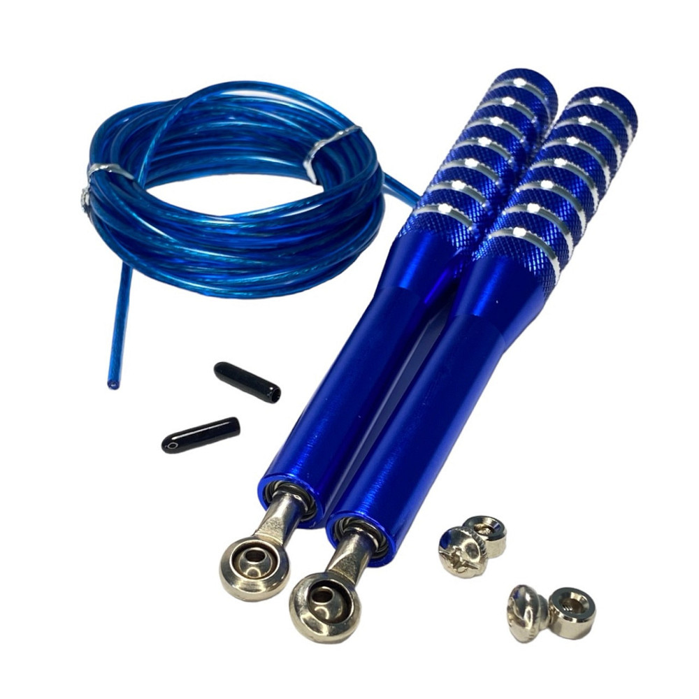 Скакалка скоростная с подшипниками Н-6621 Вишнёвое - изображение 2