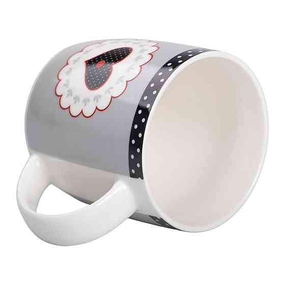 Фарфоровая кружка для чая и кофе 400 мл Киев