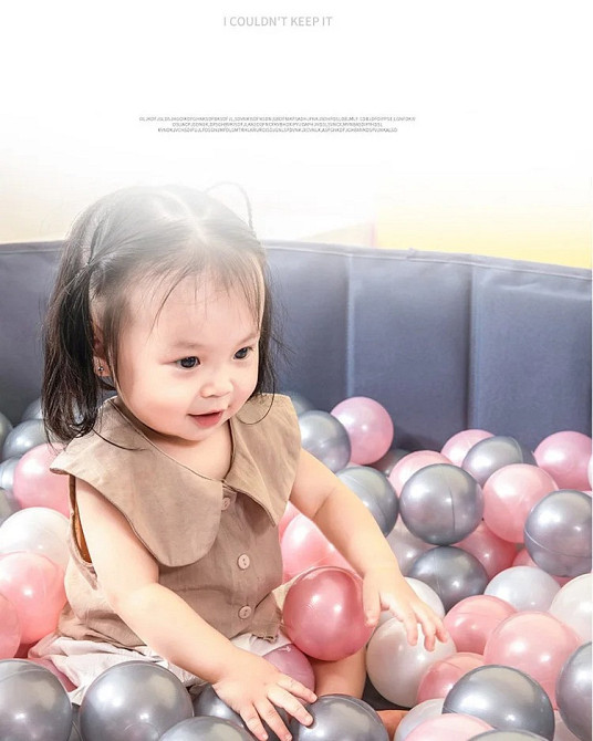 Кульки для сухого басейну 400шт 7см 4 colors Київ - фото 3