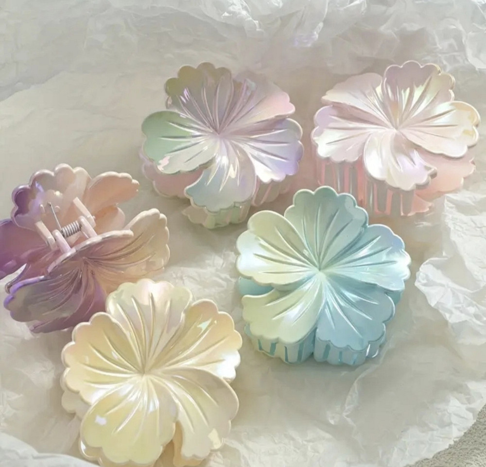 Заколка-крабік квітка Смела - изображение 6