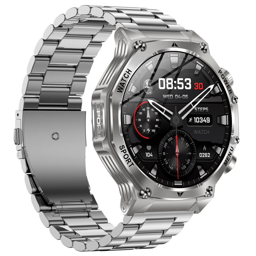 Розумний смарт-годинник Smart Surf X Pro Silver Steel (2 ремінці) Вінниця - фото 13