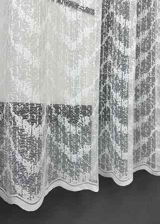 Тюль VR-Textil 1788т Жакард Білий 200х150 см (42-0847) Київ
