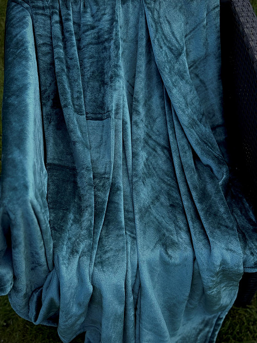 Ecotton Плед Ecotton 220х240 см із мікрофібри Well Soft Atlantic атлантичний синьо-зелений Коломыя - изображение 5