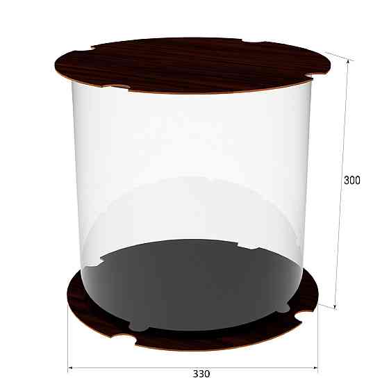 Коробка для тортів, квітів та подарунків EKOSTAR 290х300 Київ