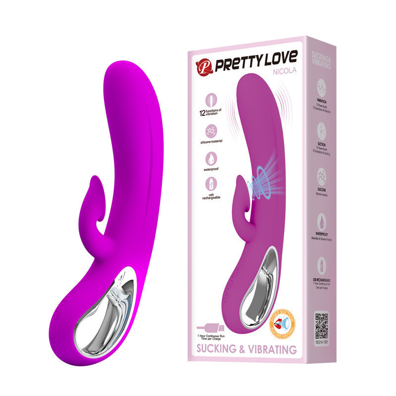 Вібратор - Pretty Love Nicola Vibrator Purple Sex Aura Київ - фото 1