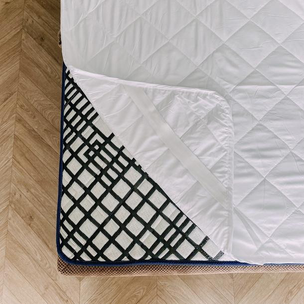 Наматрацник на резинці , Мікрофібра, Білий, 90/200 Київ - фото 7