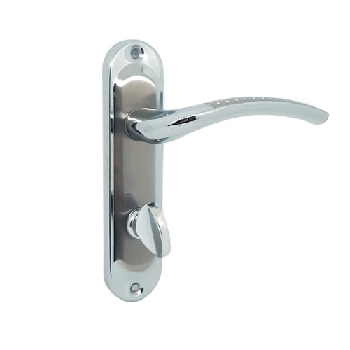 Ручка дверна на планці 62.326 WC AL S/Cr KEDR Житомир