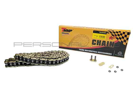 Цепь 530-114H Сузуки GSX-R, Ямаха R6, Kawasaki EX-4 (желтая, сальниковая) O-Ring Мукачево