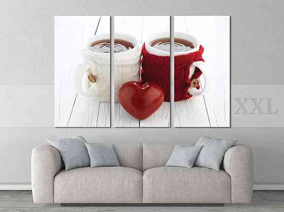 Модульна картина Дві чашки чаю Art-70_XXL Київ