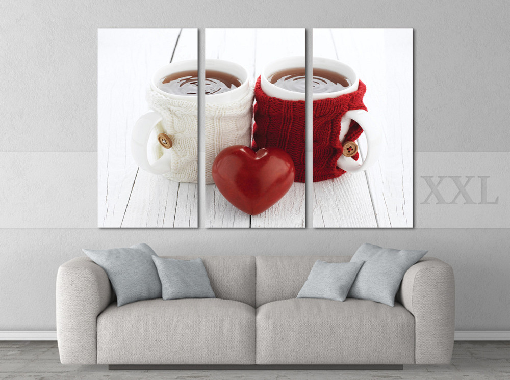 Модульная картина Две чашки чая Art-70_XXL Киев - изображение 2