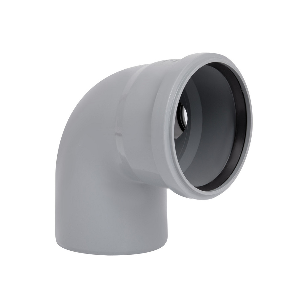 Коліно каналізаційне з відведенням TA Sewage 110х110х50, 90° Київ - фото 1