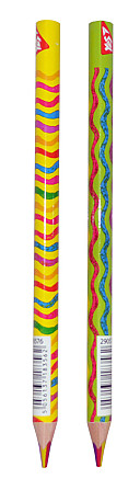 Олівець із шестиколірним грифелем "Yes" Rainbow Jumbo тригранний, б/гумки, 290576, шт Київ - фото 1