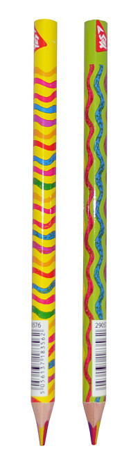 Олівець із шестиколірним грифелем 