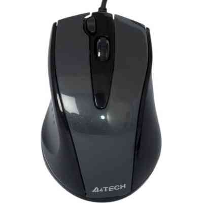 Мишка A4Tech N-500F-1 USB Glossy Grey (4711421859370) Вінниця