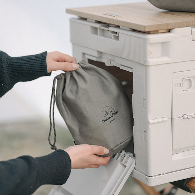 Сумка для зберігання Naturehike NH21SN003, темно-зелена Киев - изображение 4