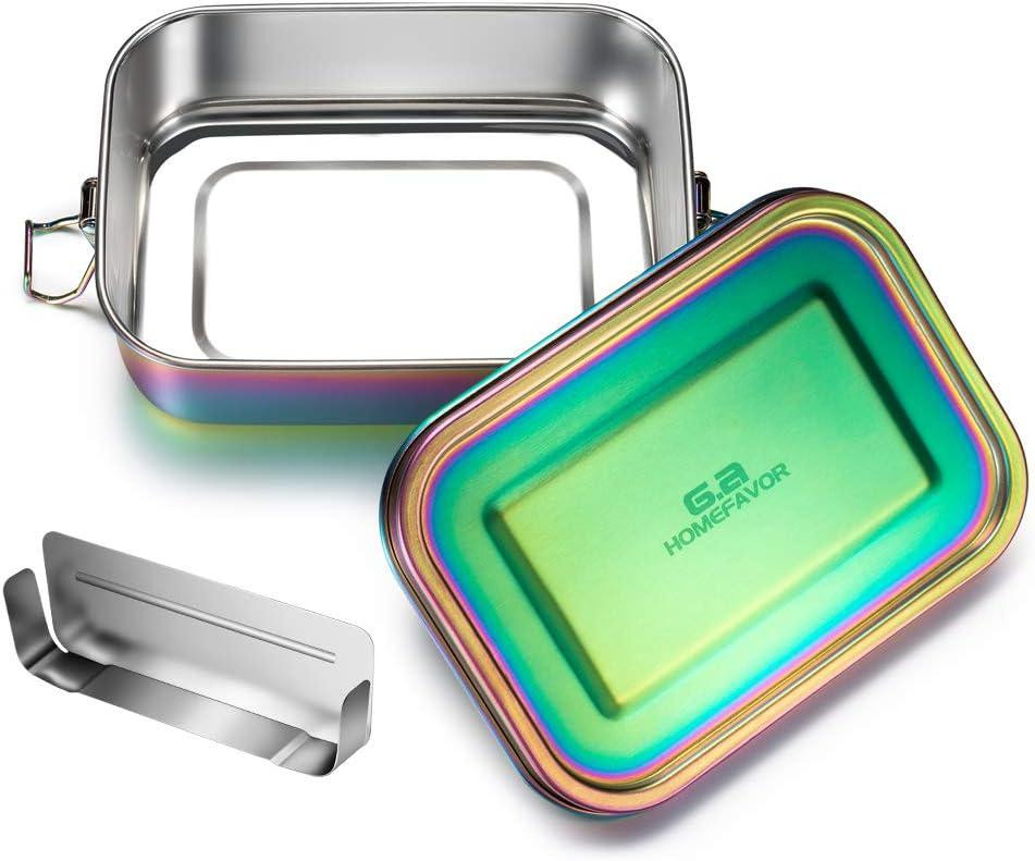 Ланчбокс з нержавіючої сталі HOMEFAVOR 800мл Луцк - изображение 2