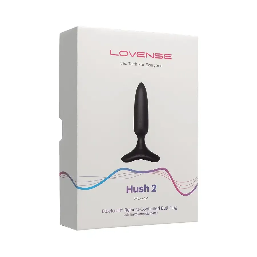 Анальная смарт-вибропробка Lovense Hush 2, размер XS Львов - изображение 5