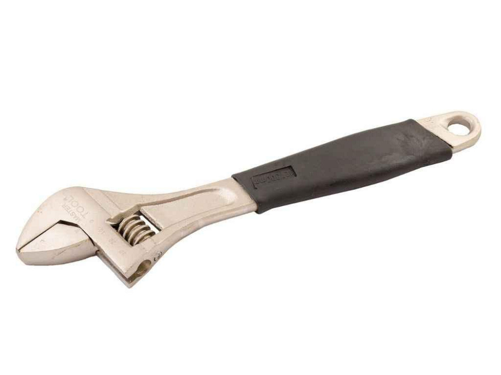 Ключ розв. гумова ручка (300мм) 76-0124 ТМ MASTER TOOL Київ - фото 1