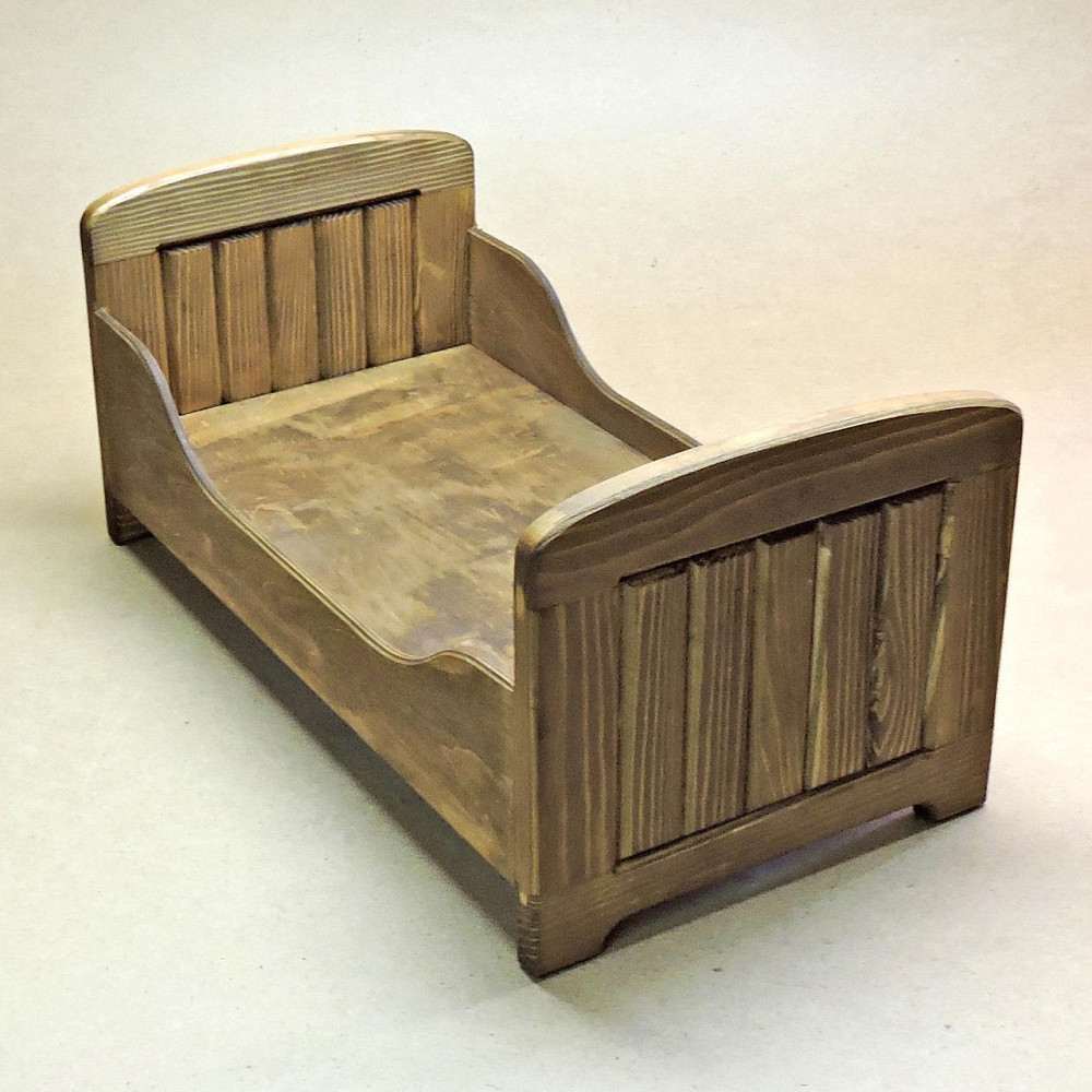 Ліжко для ляльок "Есмеральда" капучино Миколаїв - фото 1