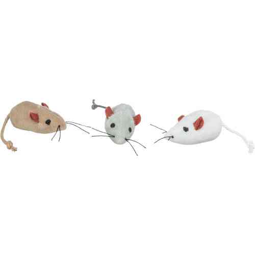 Набор игрушек Trixie для кошек Парад Мышей 5 см 24 шт Киев