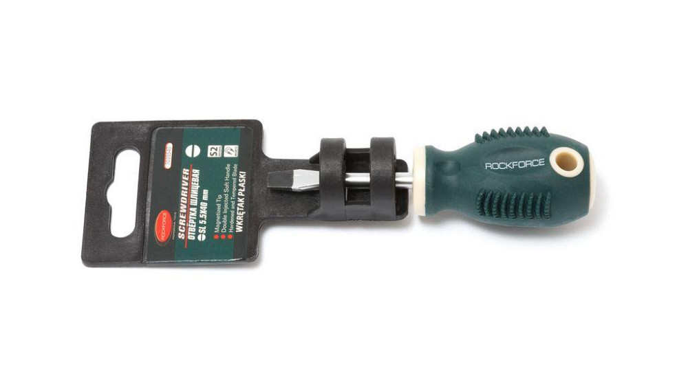 Отвертка шлицевая магнитная 