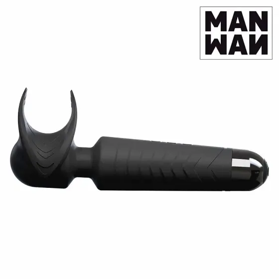 Мастурбатор-вібромасажер MAN.WAND, відмінно для пар, вібро-мінет, 20 режимів Львів