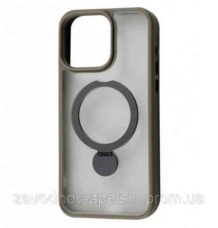 Iphone 16 Pro Max Матовый чехол Откидной магнит (TPU+PC) Одесса