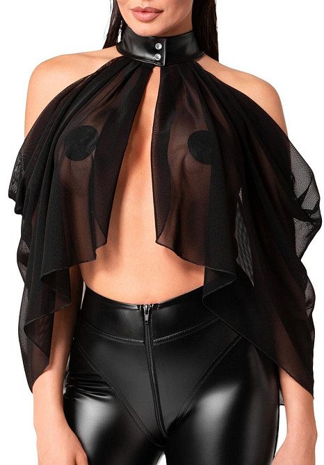 Болеро Noir Handmade F349 Tulle bolero - 3XL Sex Aura Киев - изображение 4