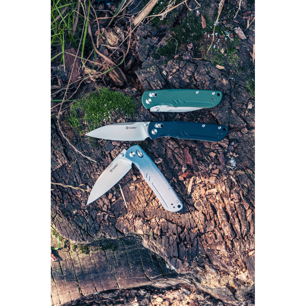 Ніж складаний Ganzo G771-GY сірий Київ - фото 9