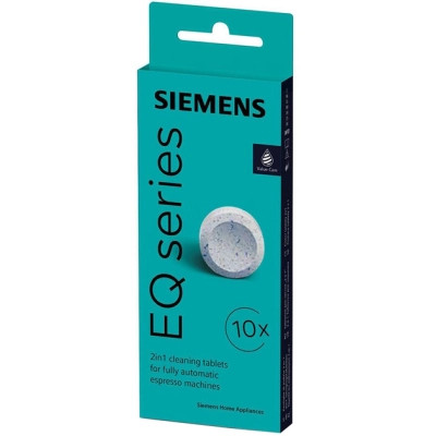 Аксесуар для кавоварки Siemens таблетки для очищення кавоварок 10 шт (TZ80001A) Вінниця - фото 1