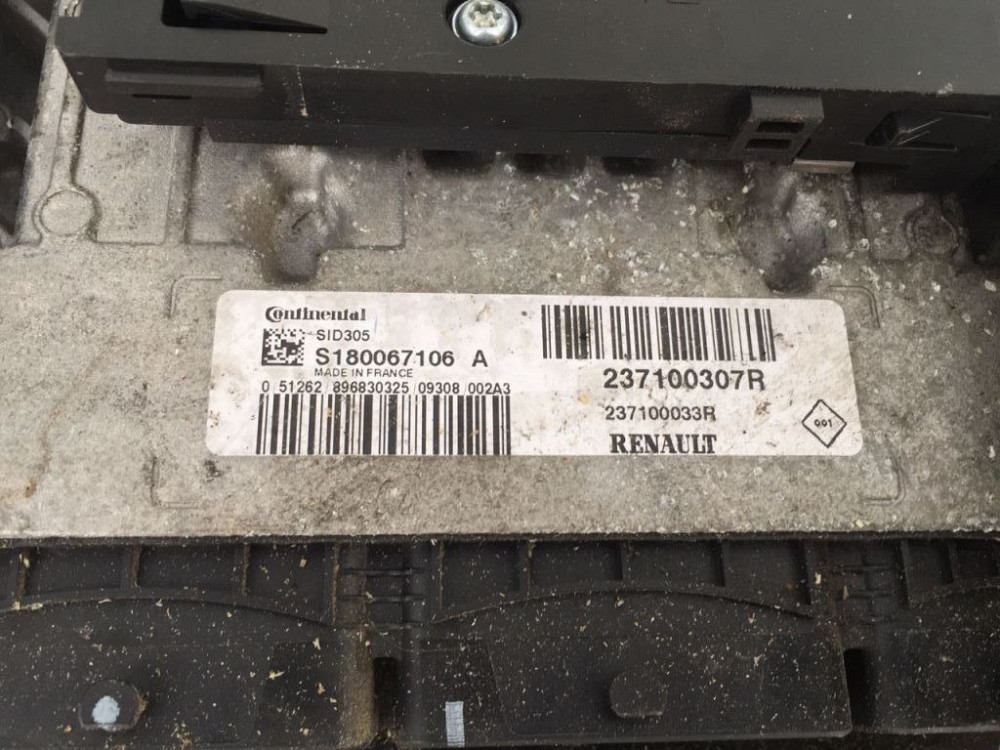 Блок керування двигуном Renault Megane III 1.5 dCi 2009-2013 (237100307R) комплект Ковель - фото 4